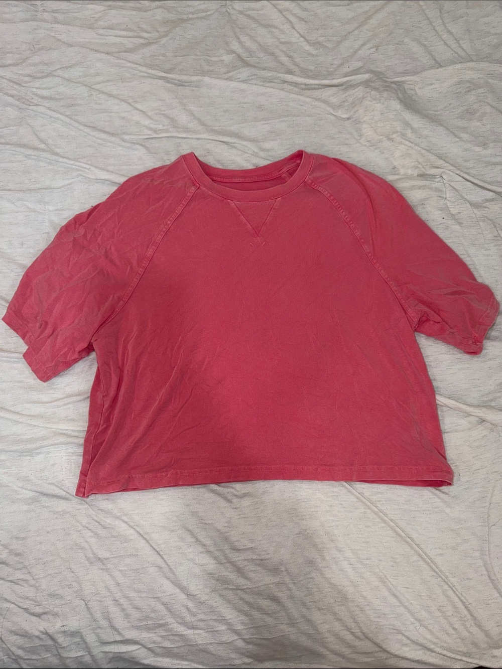 American Eagle Boxy Crop Tee